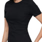 "AthleticEdge Slim Fit Short Sleeve Sport Top: Women’s Round Neck Activewear for Peak Training Performance"