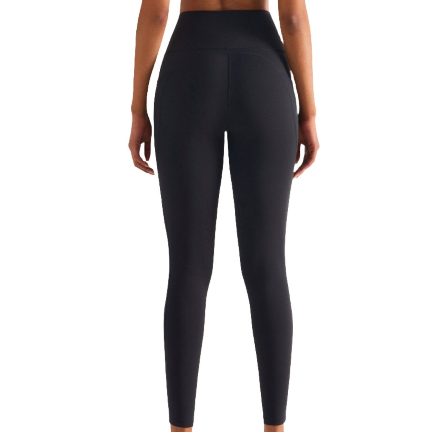 "High-Waist Women’s Tennis Leggings with Side Pocket for Balls – Performance Workout Pants"