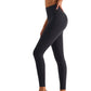 "High-Waist Women’s Tennis Leggings with Side Pocket for Balls – Performance Workout Pants"