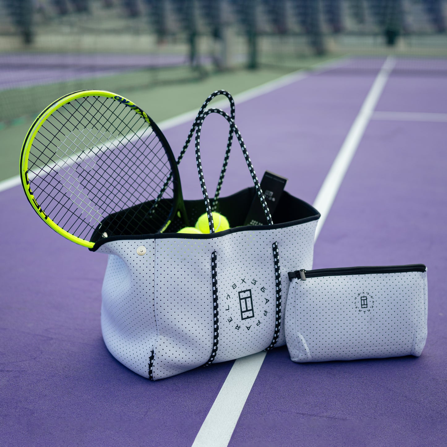 78x36 White Tennis Court Bag